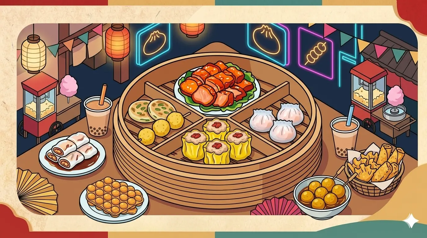 香港派對專業小食到會服務 - 提供爆谷、棉花糖、燒賣及雞蛋仔現場製作，適用於學校文化日、校慶及企業活動。